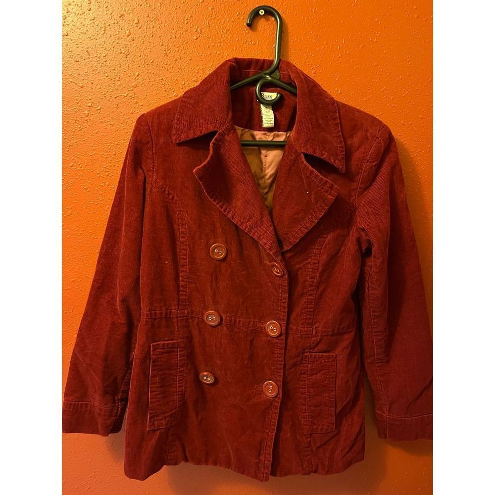 Maroon BASS Jacket Womens Small